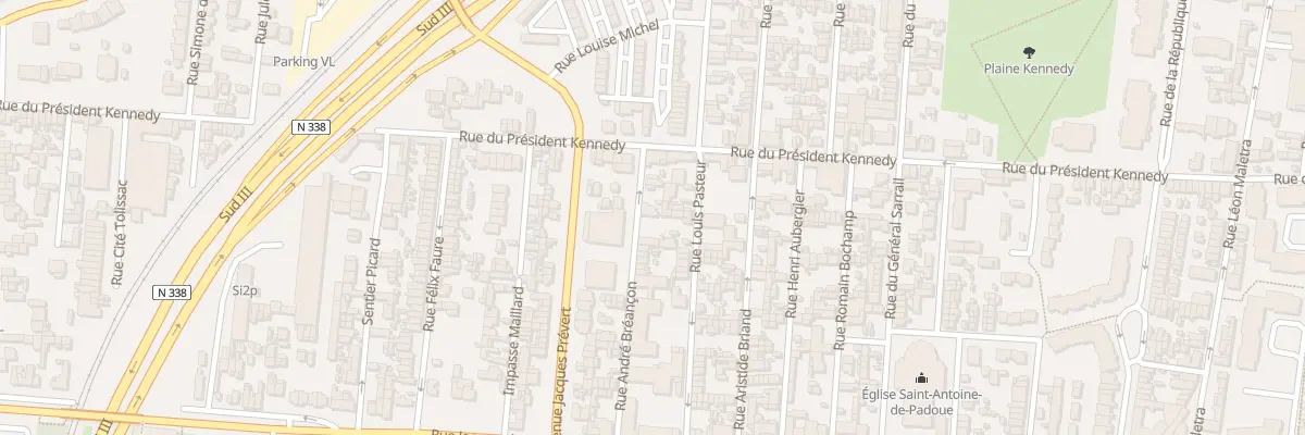 Plan du 3 Rue Andre Breancon au Petit-Quevilly