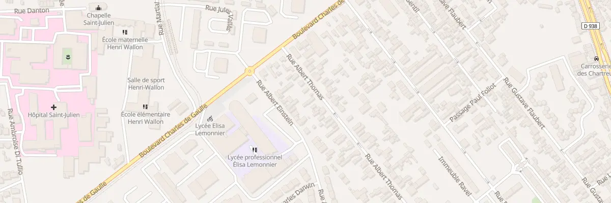 Plan du 14 Rue Albert Thomas au Petit-Quevilly