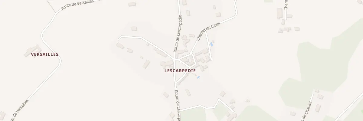 Plan du 39 Lescarpedie à Meyrals