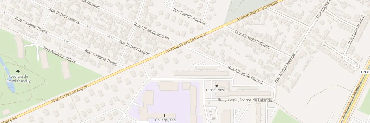 Plan du 98 Rue Alfred de Musset au Grand-Quevilly