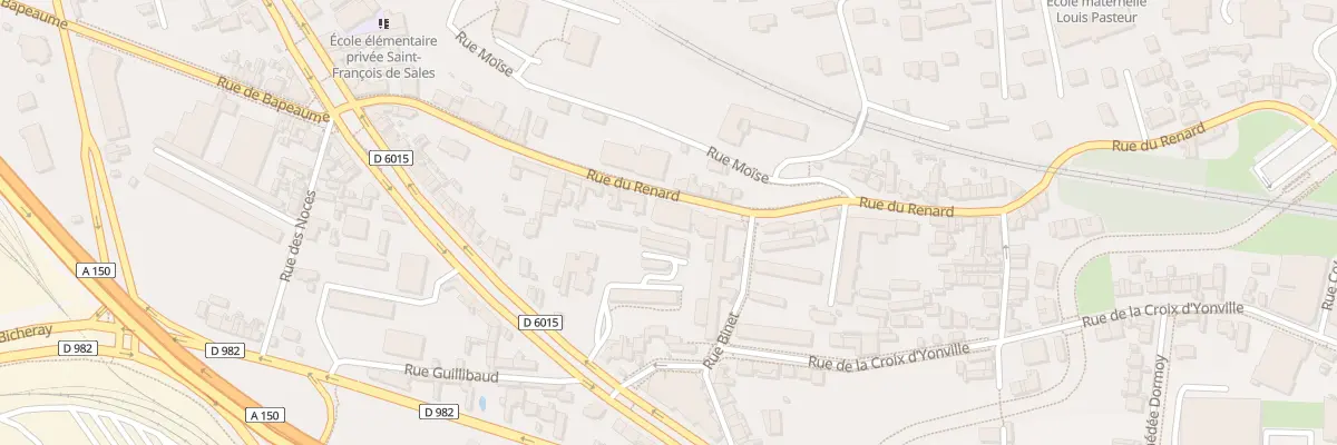 Plan du 231C Rue du Renard à Rouen