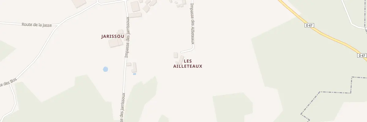 Plan du 9000 La Jasse à Chourgnac