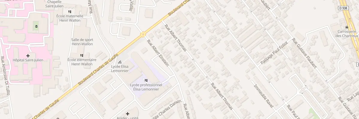 Plan du 20 Rue Albert Thomas au Petit-Quevilly