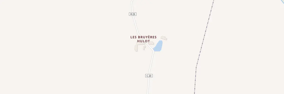 Plan du 45 Les Bruyeres Hulot à Moulhard