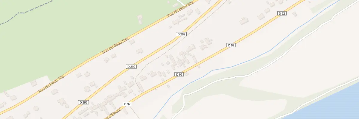 Plan du 74 Rue d’Elbeuf à Freneuse