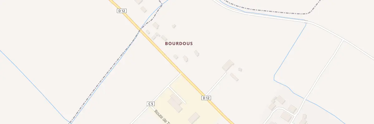 Plan du 1220 Rte de Bourdous à Saint-Aignan