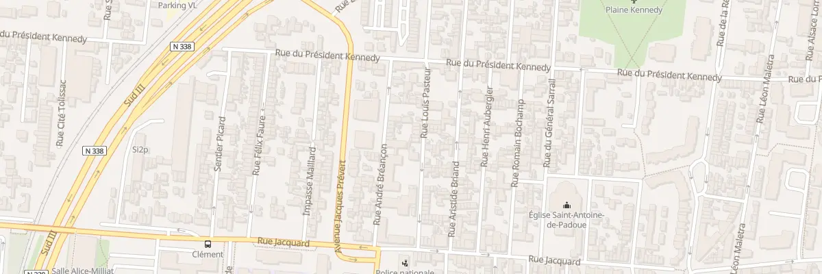 Plan du 12 Rue Louis Pasteur au Petit-Quevilly