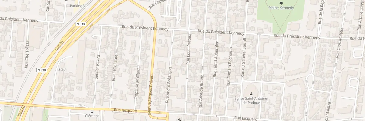 Plan du 10A Rue Louis Pasteur au Petit-Quevilly