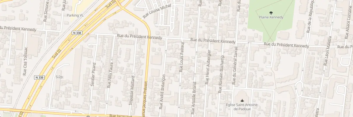 Plan du 8B Rue Louis Pasteur au Petit-Quevilly