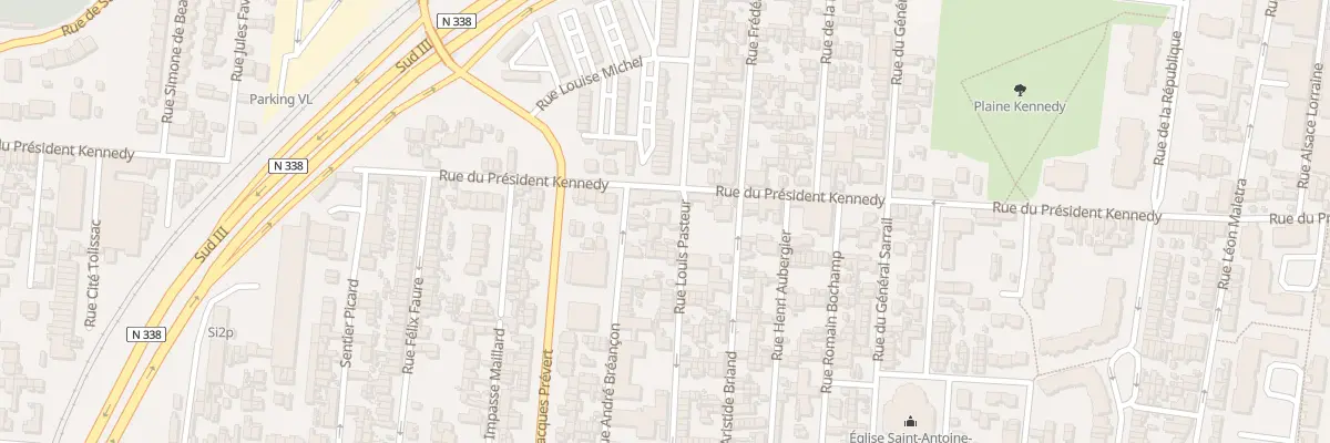 Plan du 2B Rue Louis Pasteur au Petit-Quevilly