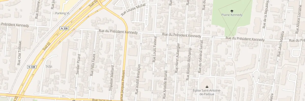 Plan du 8 Rue Louis Pasteur au Petit-Quevilly