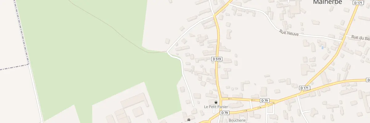 Plan du 5B Crs des Quatre Nations à La Haye-Malherbe