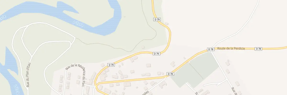 Plan du 7 Rue du Frau à Jumilhac-le-Grand
