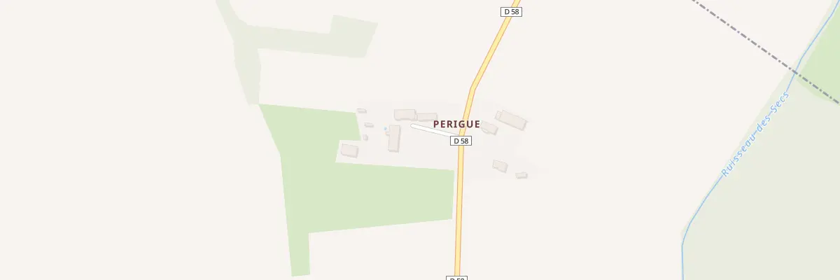 Plan du 18 Perigue à Sabonnères