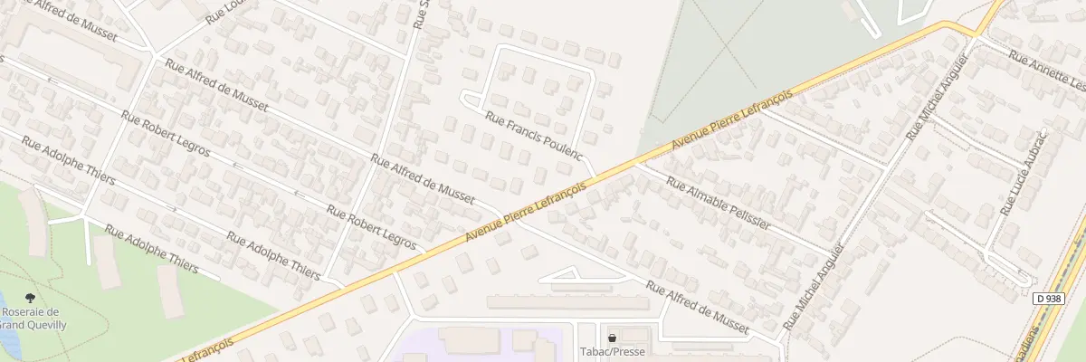Plan du 14 Rue Pierre Lefrançois au Grand-Quevilly