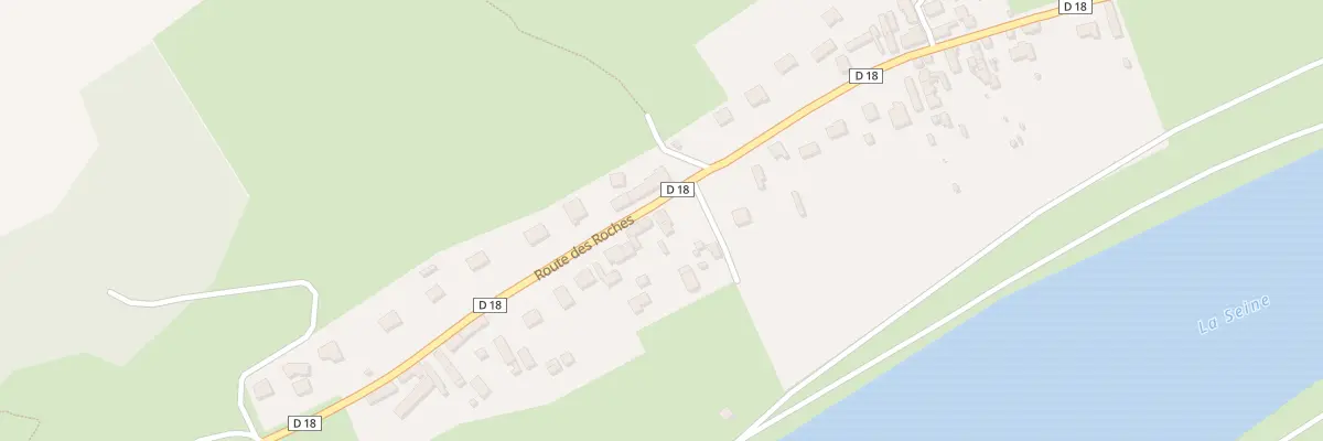 Plan du 2848 Rte des Roches à Oissel-sur-Seine