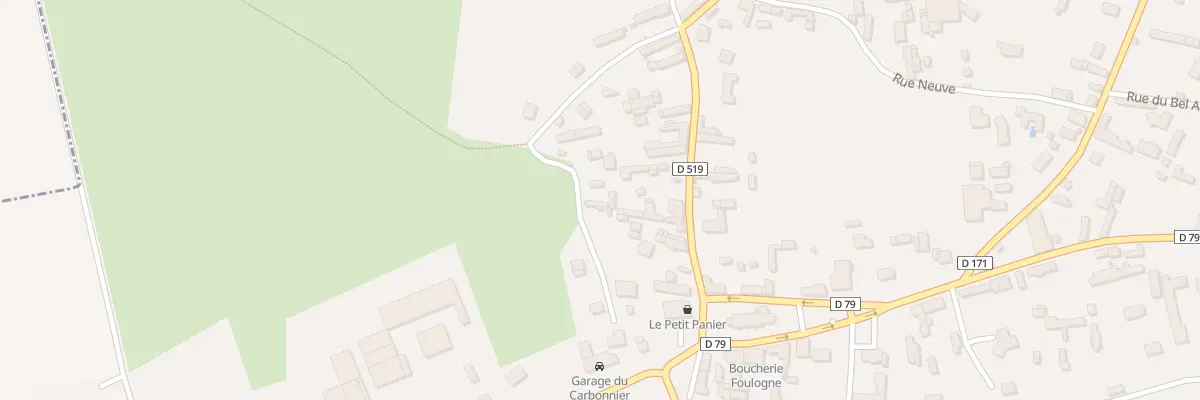 Plan du 6 Crs des Quatre Nations à La Haye-Malherbe