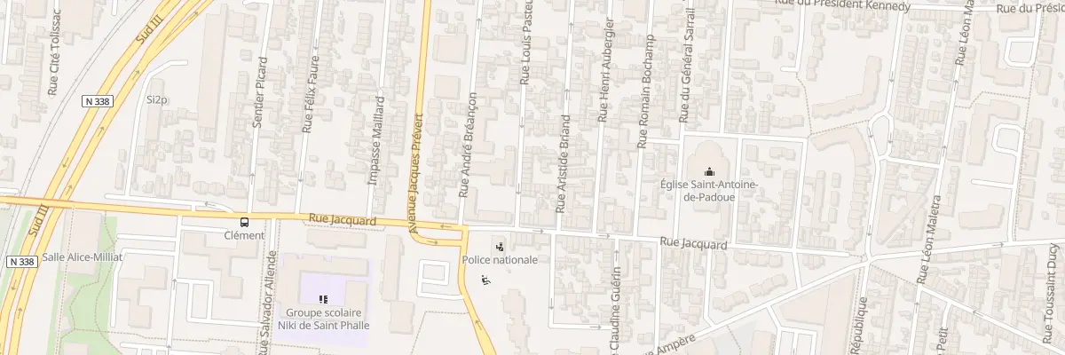 Plan du 21 Rue Louis Pasteur au Petit-Quevilly