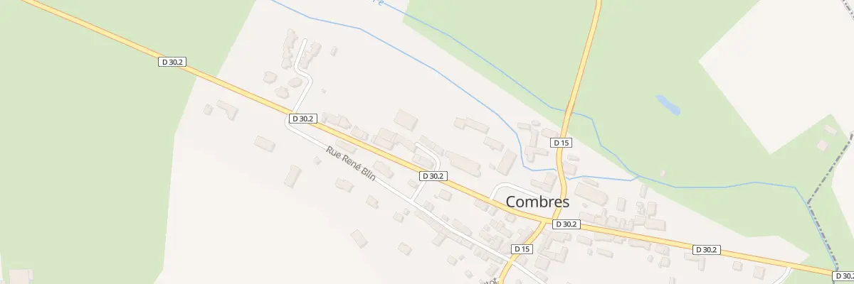 Plan du 2 Imp du Puisatier à Combres