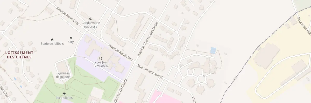 Plan du 4 Rue de la Borderie à Bellac