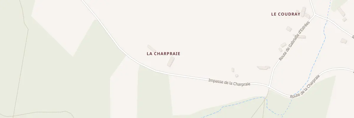 Plan du 328 Le Coudray à Genillé