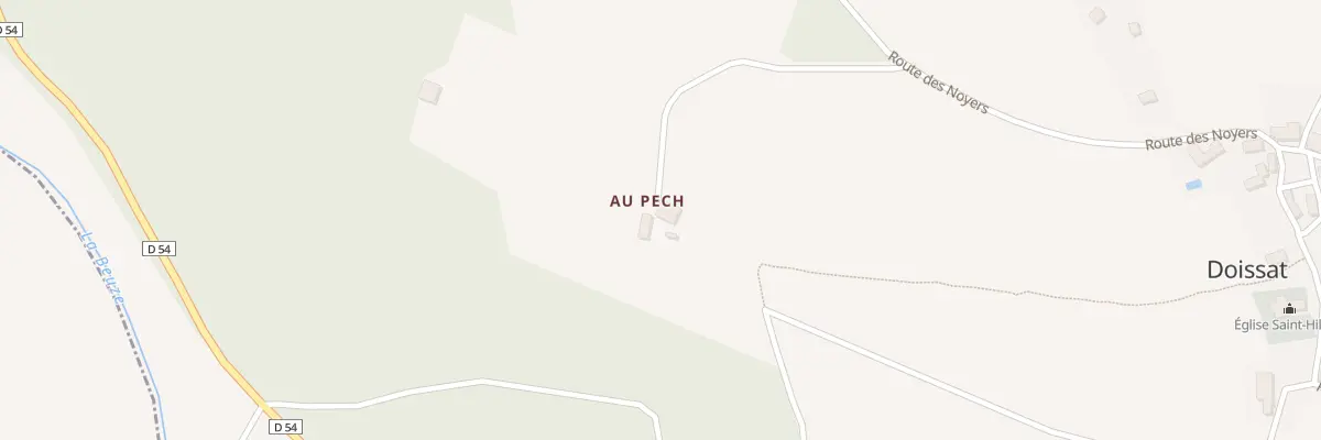 Plan du 260 Imp du Pech à Doissat