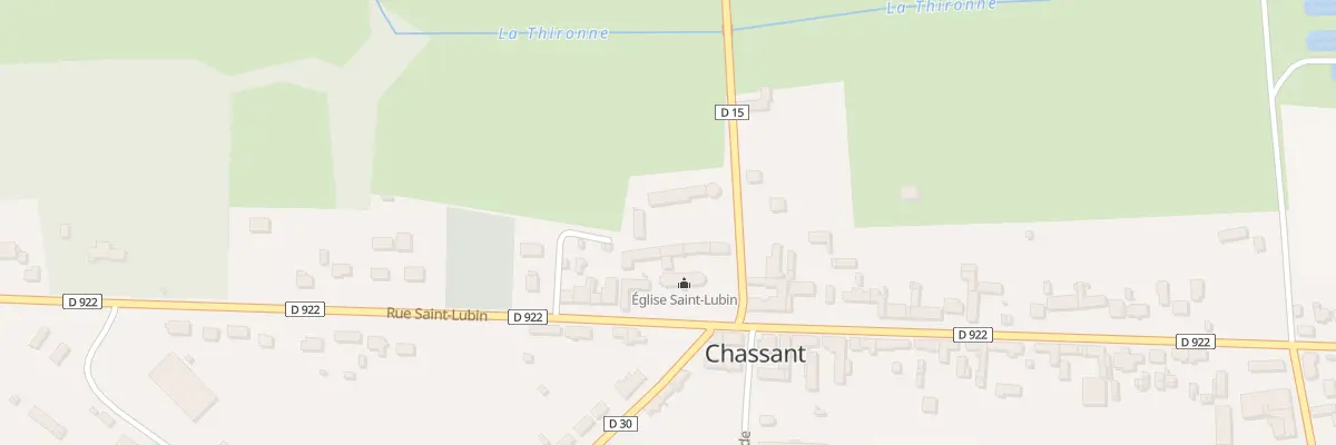 Plan du 2 Rue de la Tourelle à Chassant