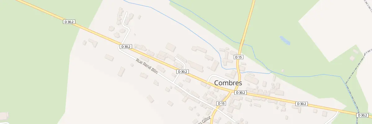 Plan du 1 Imp du Puisatier à Combres