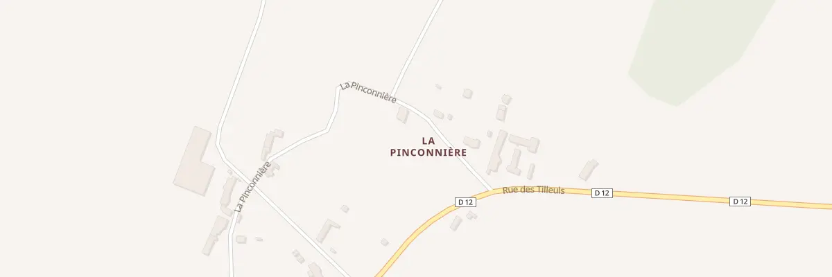 Plan du 6 La Pinconniere à Verneuil-sur-Indre