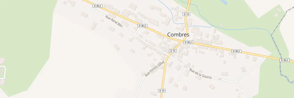 Plan du 7 Rue René Blin à Combres