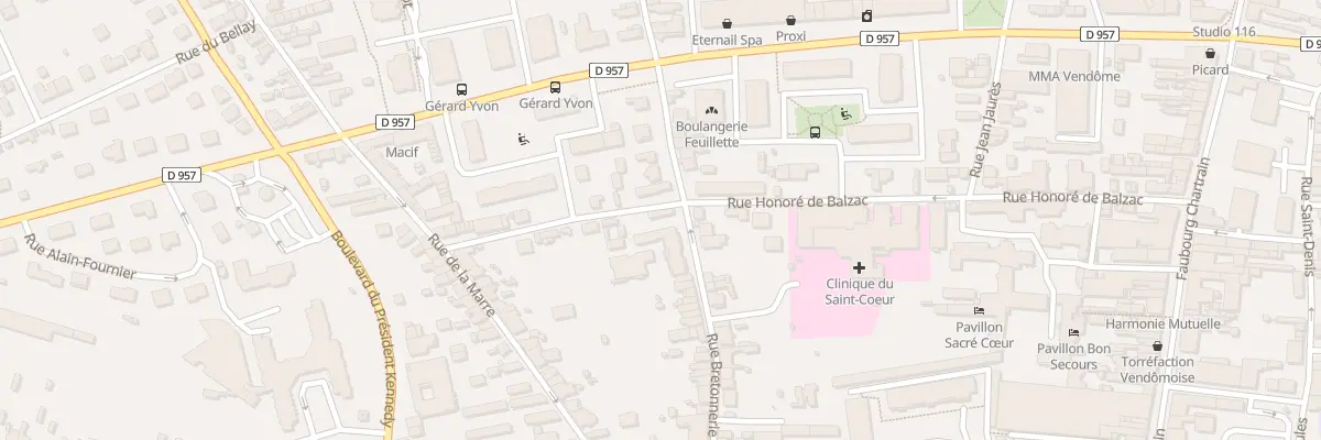 Plan du 66 Rue Bretonnerie à Vendôme