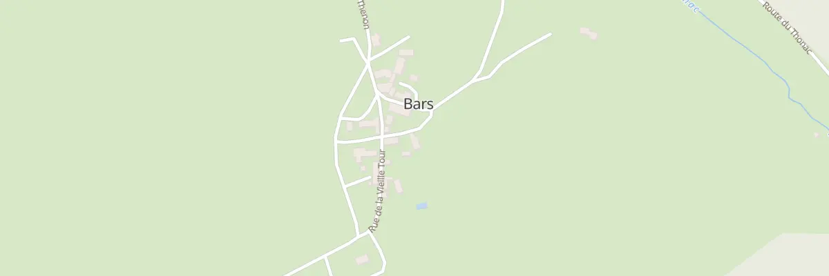 Plan du 102 Pas des Gouyassous à Bars