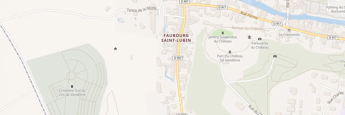 Plan du 51 Fg Saint-Lubin à Vendôme