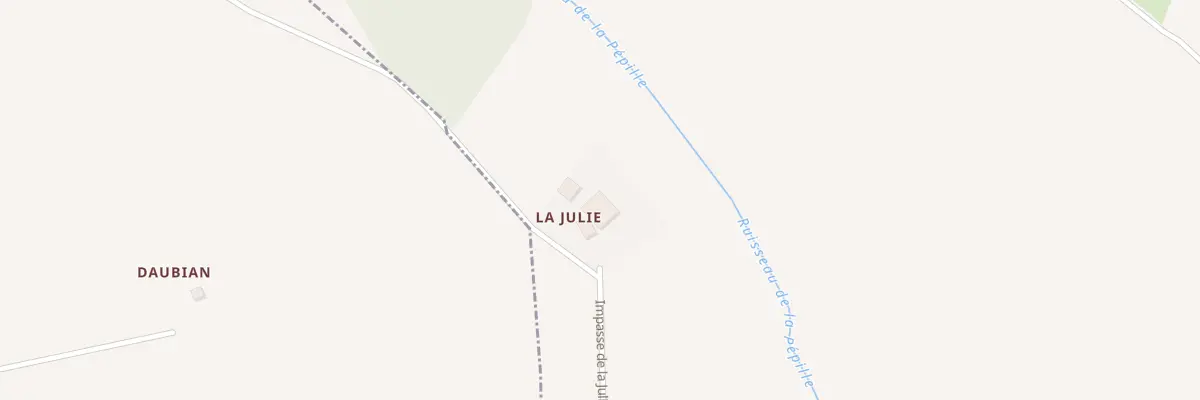 Plan du 33 La Garre à Puysségur
