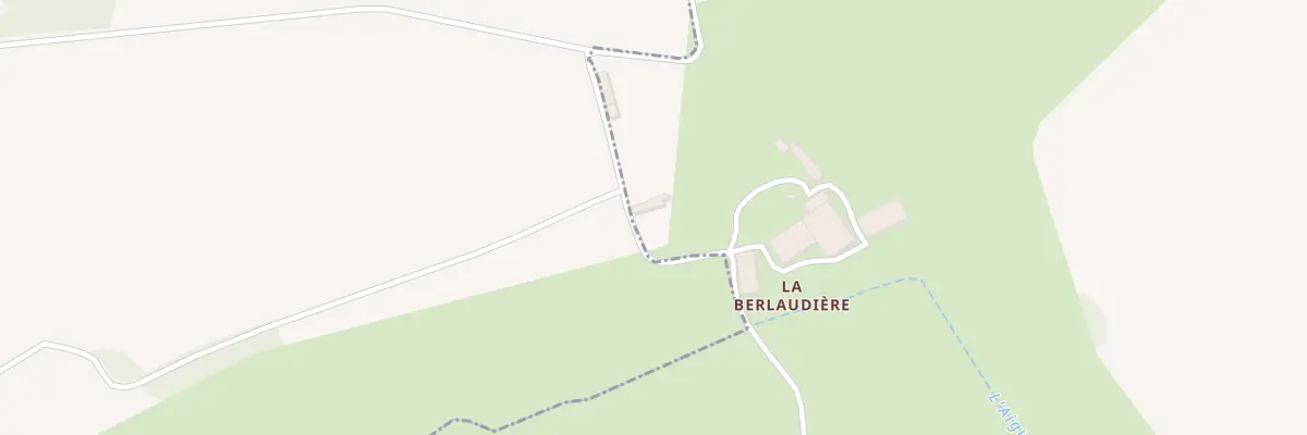 Plan du 5076 La Berlaudière à Cléré-du-Bois