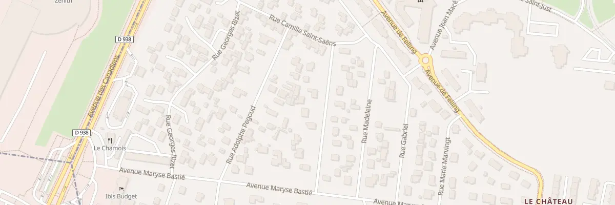 Plan du 9 Rue Mermoz à Saint-Étienne-du-Rouvray