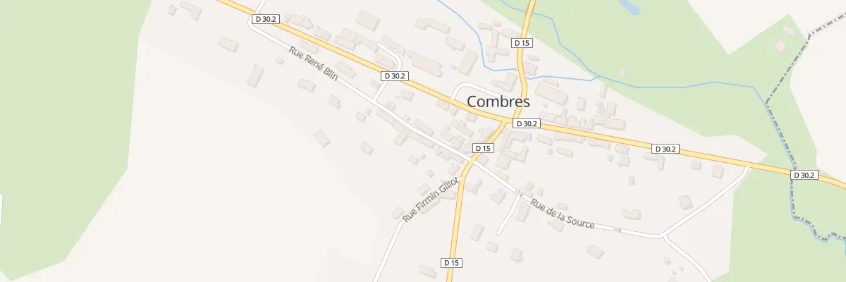 Plan du 5A Rue René Blin à Combres