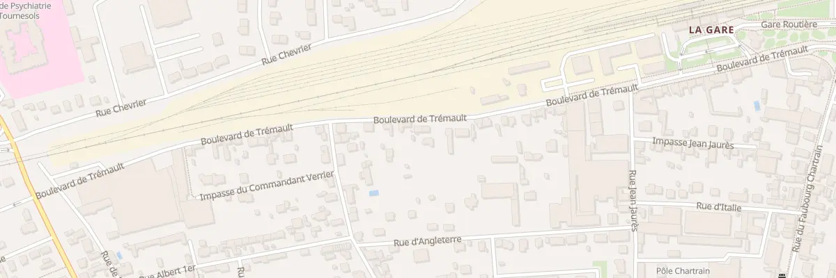 Plan du 54 Bd de Trémault à Vendôme