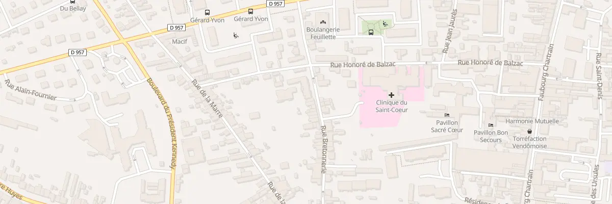 Plan du 54 Rue Bretonnerie à Vendôme