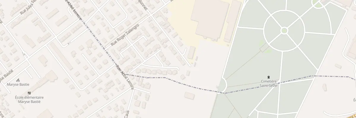 Plan du 68 Rue Roger Bonnet au Petit-Quevilly