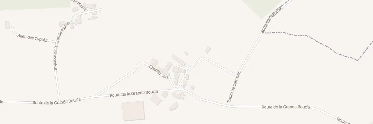 Plan du 69 Imp de la Pérouille à Sarrazac
