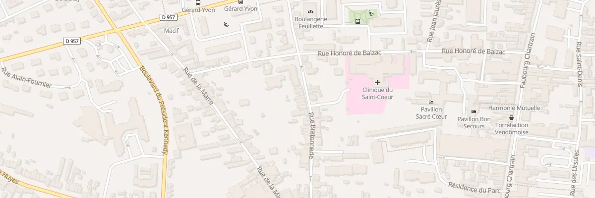 Plan du 46 Rue Bretonnerie à Vendôme