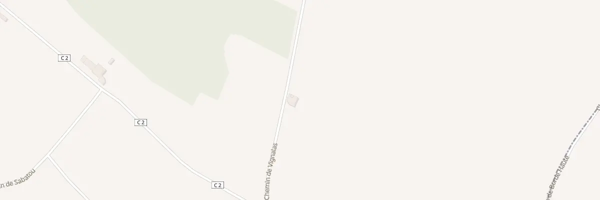 Plan du 681 Che de Vignalas à Castelmayran
