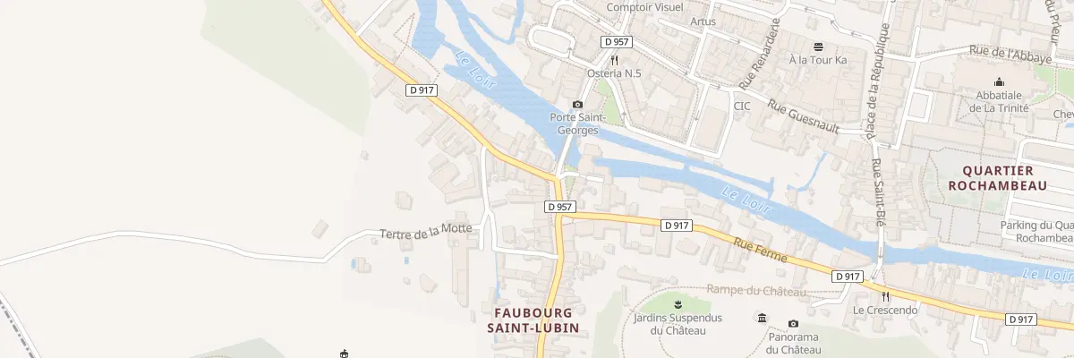 Plan du 2 Rue de la Grève à Vendôme