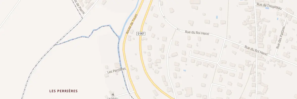 Plan du 3 Rte de Blois à Vendôme