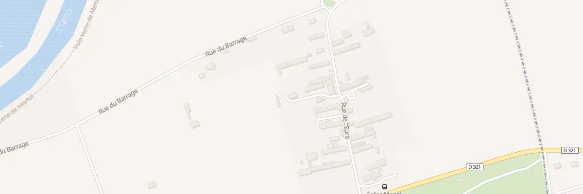 Plan du 19 Rue de l’Eure à Martot