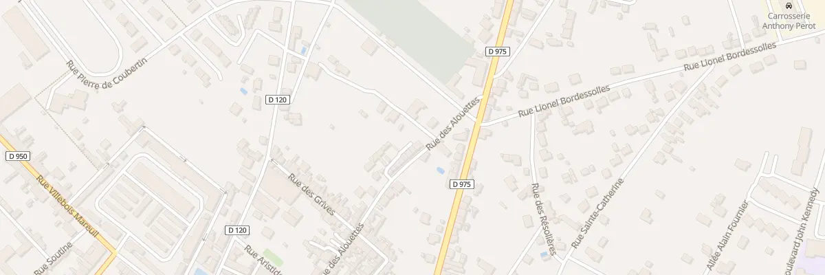 Plan du 59 Rue des Alouettes au Blanc
