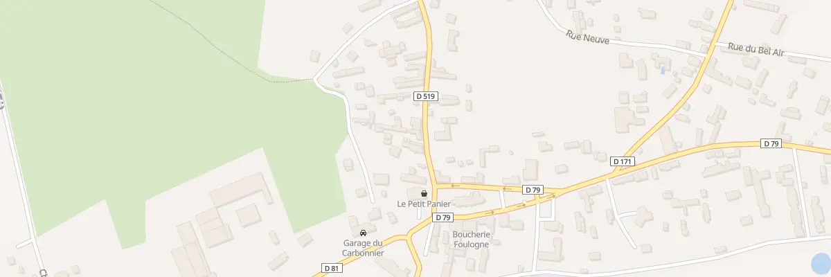 Plan du 8 Rue du Deffend à La Haye-Malherbe