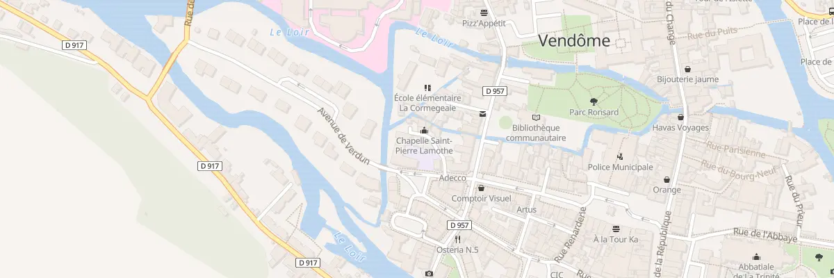Plan du 6B Imp Saint-Pierre Lamothe à Vendôme