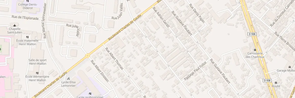 Plan du 12 Rue Paul Foliot au Petit-Quevilly